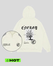 Cargar imagen en el visor de la galería, Hoodie hueso Energy (UNISEX)