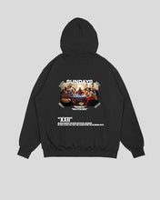 Cargar imagen en el visor de la galería, Hoodie negro Ultima Cena (UNISEX)