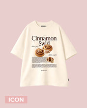 Cargar imagen en el visor de la galería, camiseta icon hueso cinnamon swirl