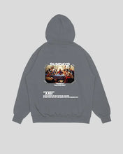 Cargar imagen en el visor de la galería, Hoodie gris piedra Ultima Cena (UNISEX)