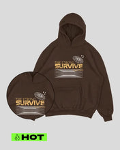 Cargar imagen en el visor de la galería, Hoodie cafe Survive (UNISEX)