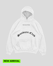 Cargar imagen en el visor de la galería, Hoodie Blanco Adán (UNISEX)