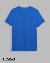 Cargar imagen en el visor de la galería, Camiseta básica Semi-oversize Azul (UNISEX)