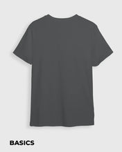 Cargar imagen en el visor de la galería, Camiseta básica Semi-oversize Gris piedra (UNISEX)