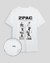 Cargar imagen en el visor de la galería, Camiseta Blanca Classic 2pac (UNISEX)