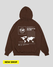 Cargar imagen en el visor de la galería, Hoodie café Continente (UNISEX)