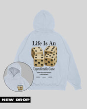 Cargar imagen en el visor de la galería, Hoodie Agua Dados (UNISEX)