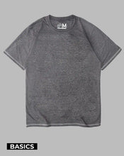 Cargar imagen en el visor de la galería, Camiseta básica Semi-oversize Gris oscuro (UNISEX)