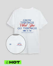 Cargar imagen en el visor de la galería, Camiseta blanca grow (UNISEX)