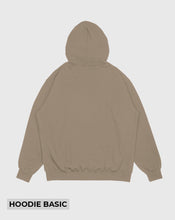 Cargar imagen en el visor de la galería, Hoodie basic Habano (UNISEX)