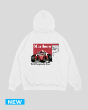 Cargar imagen en el visor de la galería, Hoodie Blanco Monaco (UNISEX)