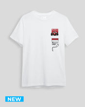 Cargar imagen en el visor de la galería, Camiseta Blanca Monaco (UNISEX)