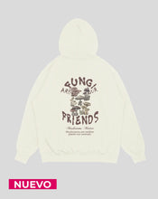 Cargar imagen en el visor de la galería, Hoodie Hueso Fungi (UNISEX)