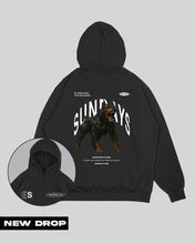 Cargar imagen en el visor de la galería, Hoodie Negra Rottweiler (UNISEX)