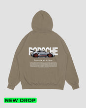 Cargar imagen en el visor de la galería, Hoodie Verde oliva porsche (UNISEX)