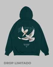 Cargar imagen en el visor de la galería, Hoodie Verde Botella Sacred (UNISEX)