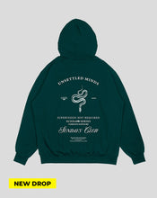 Cargar imagen en el visor de la galería, Hoodie Verde botella Snake (UNISEX)