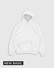 Cargar imagen en el visor de la galería, Sudadera basic blanca