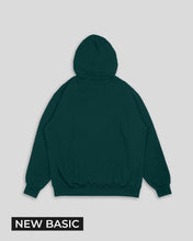 Cargar imagen en el visor de la galería, Sudadera basic verde botella