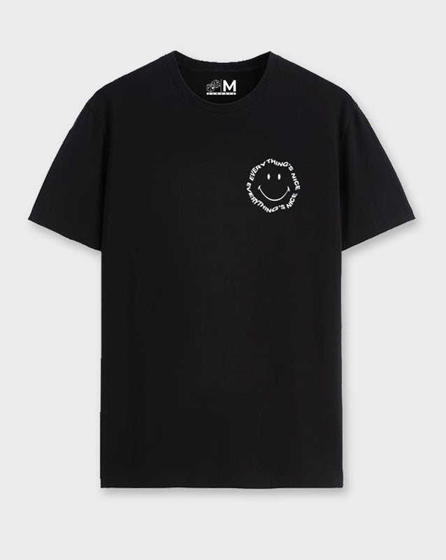 Camiseta negra carita (UNISEX)