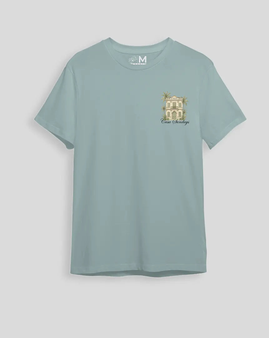 Camiseta verde surf Casa Sundays (UNISEX) (Copia)