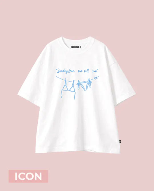 Camiseta icon blanco bikini