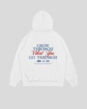 Cargar imagen en el visor de la galería, Hoodie blanca Grow (UNISEX)
