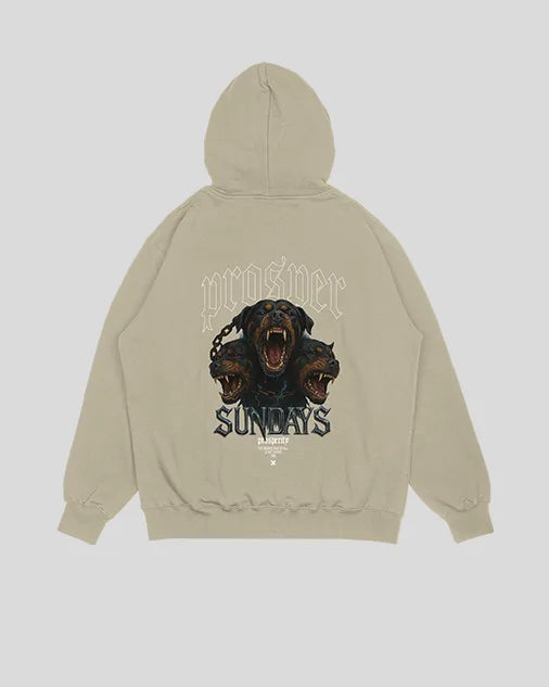 Hoodie beige Prosper (UNISEX)