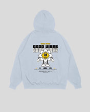 Cargar imagen en el visor de la galería, Hoodie agua Good Vibes (UNISEX)
