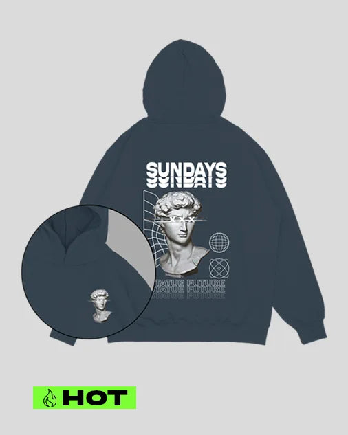 Hoodie azul aero Future (UNISEX)