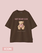 Cargar imagen en el visor de la galería, Camiseta icon cafe heart club
