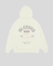Cargar imagen en el visor de la galería, Hoodie hueso Blessed (UNISEX)
