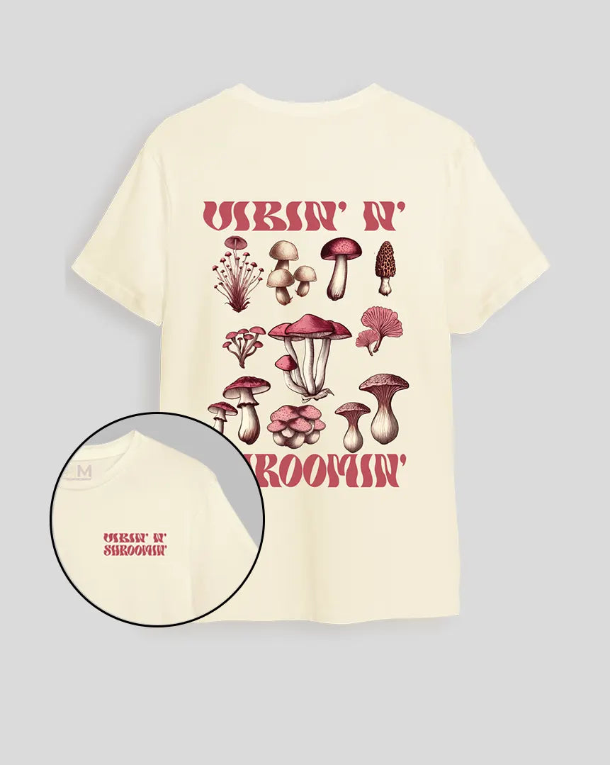 Camiseta hueso Vibin (UNISEX)