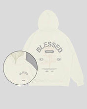 Cargar imagen en el visor de la galería, Hoodie hueso Blessed (UNISEX)

