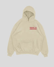 Cargar imagen en el visor de la galería, Hoodie Biege Vibin  (UNISEX)
