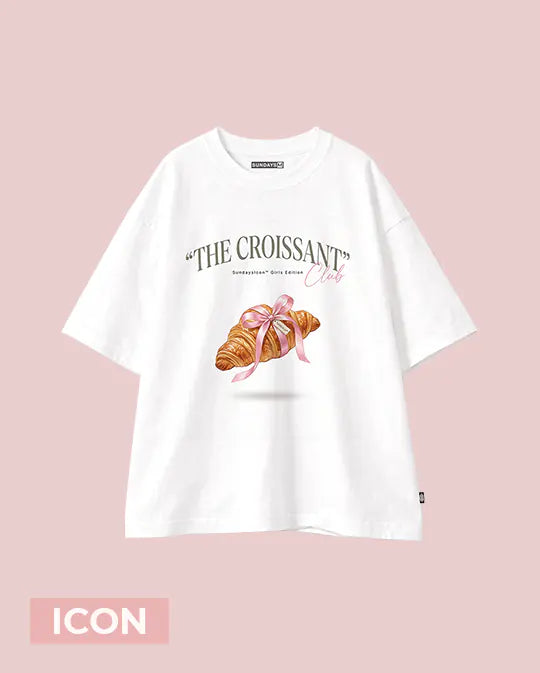 camiseta icon blanco croissant club