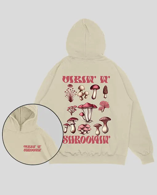 Hoodie Biege Vibin  (UNISEX)