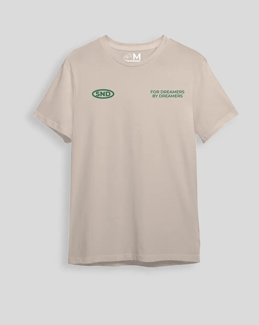 Camiseta beige Tennis (UNISEX)