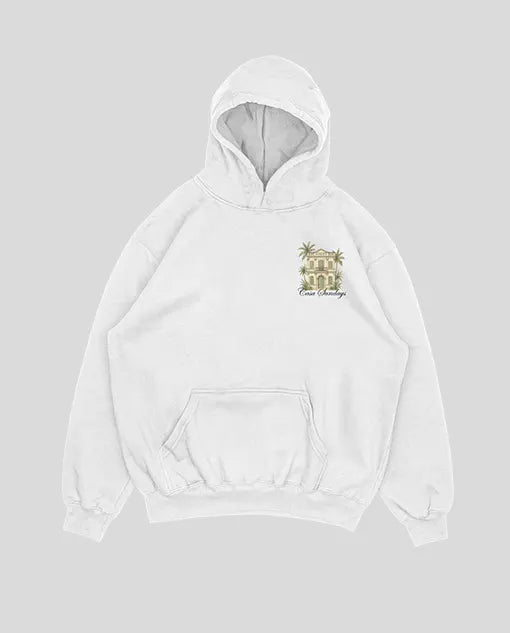 Hoodie Blanco Casa Sundays  (UNISEX)