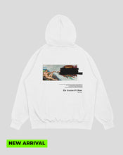 Cargar imagen en el visor de la galería, Hoodie Blanco Adán (UNISEX)
