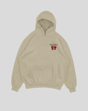 Cargar imagen en el visor de la galería, Hoodie beige Box (UNISEX)
