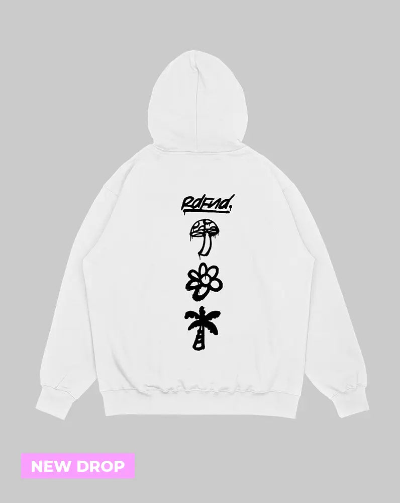 Hoodie Blanco RF (UNISEX)