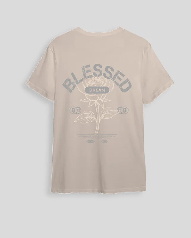 Camiseta beige Blessed (UNISEX)