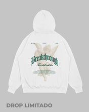 Cargar imagen en el visor de la galería, Hoodie blanco Break (UNISEX)
