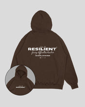 Cargar imagen en el visor de la galería, Hoodie café Resilent (UNISEX)
