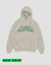 Cargar imagen en el visor de la galería, Hoodie Beige California (UNISEX)
