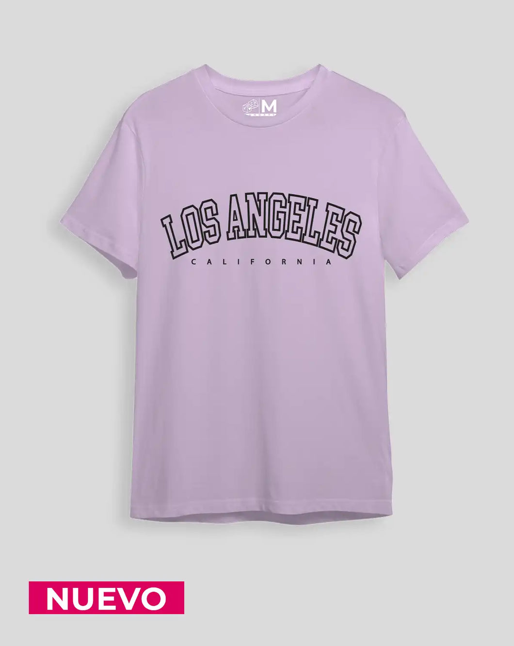 Camiseta Lila Los Angeles (UNISEX)