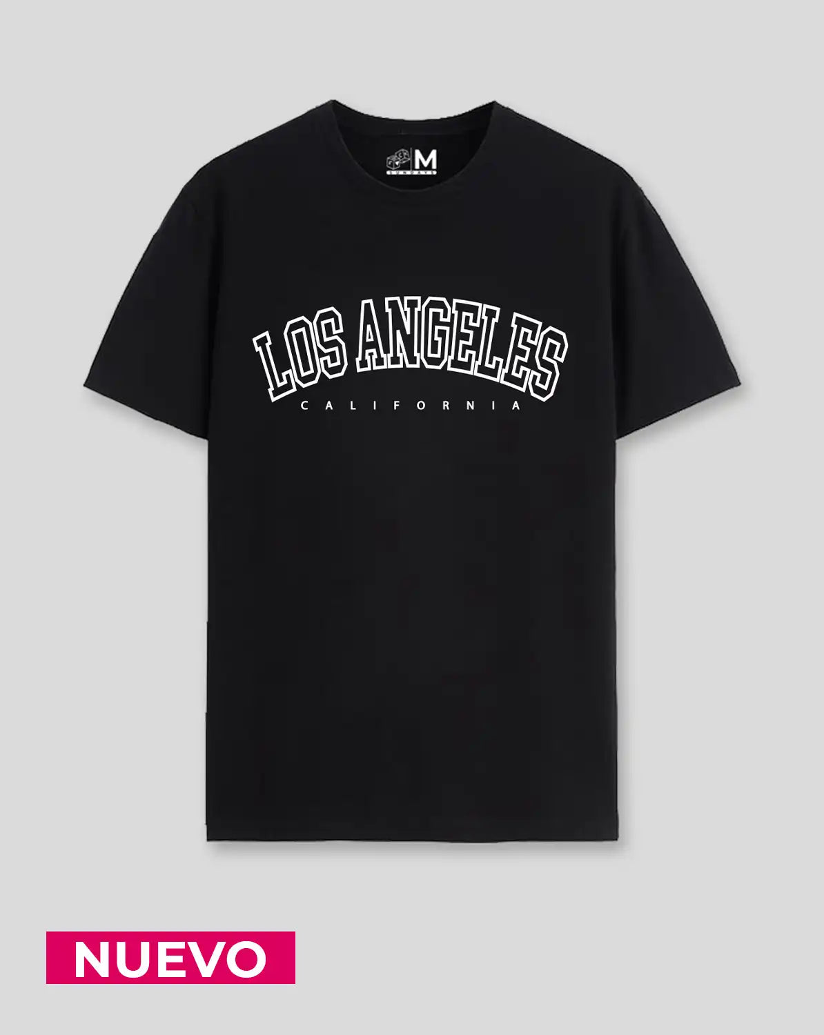 Camiseta Negra Los Angeles (UNISEX)