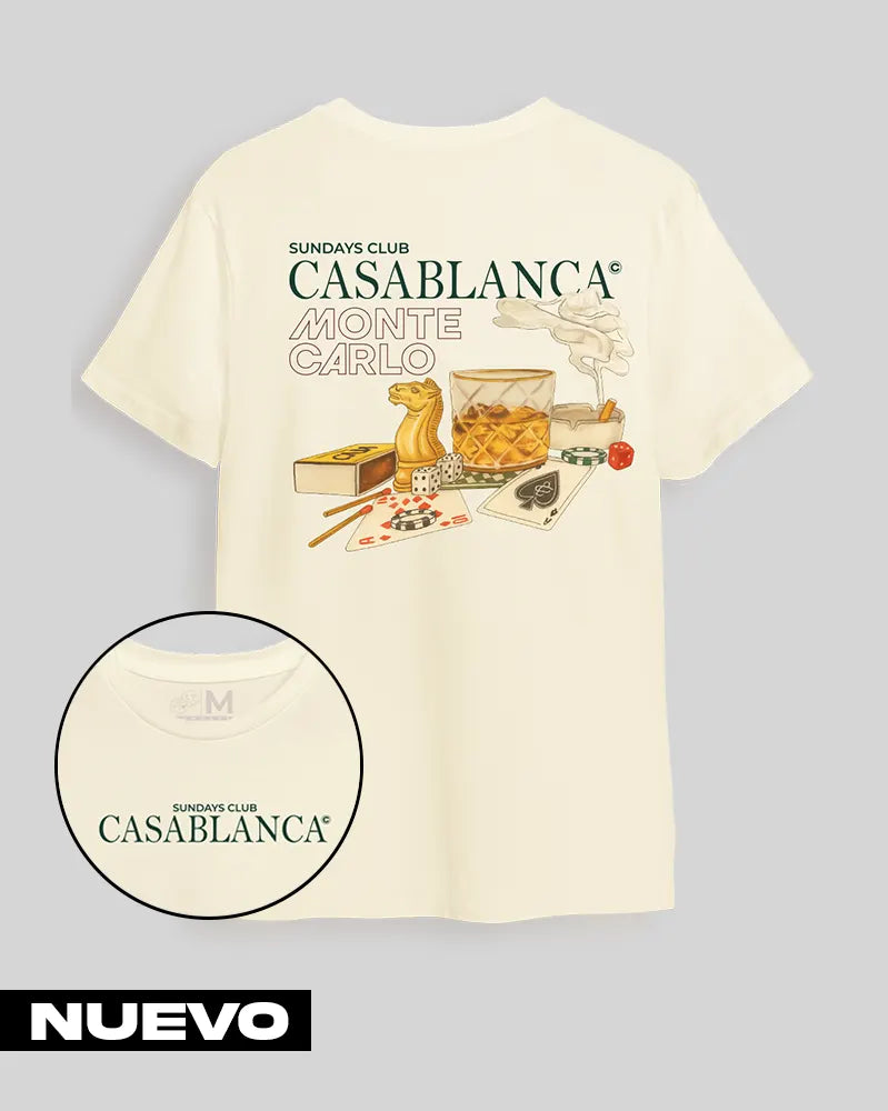 Camiseta Hueso Casa Blanca (UNISEX)