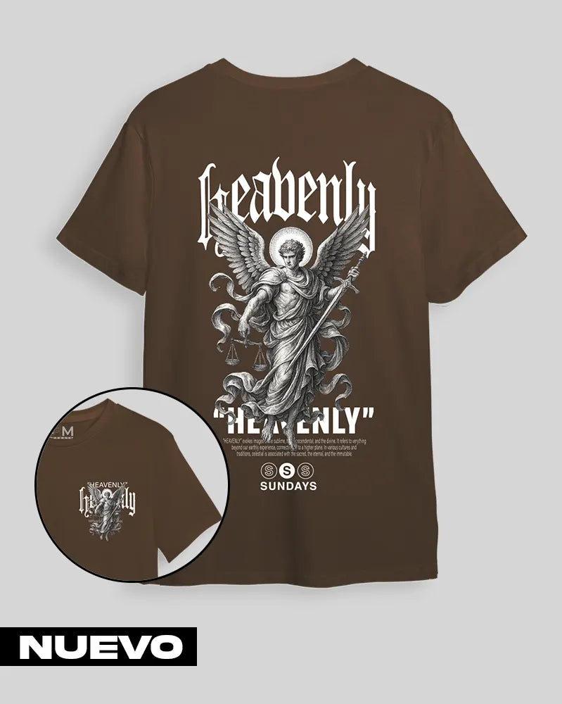 Camiseta Cafe Oscuro Heavenly(UNISEX)